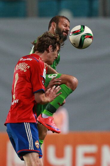 Russian Football Premier League. CSKA vs. Rubin