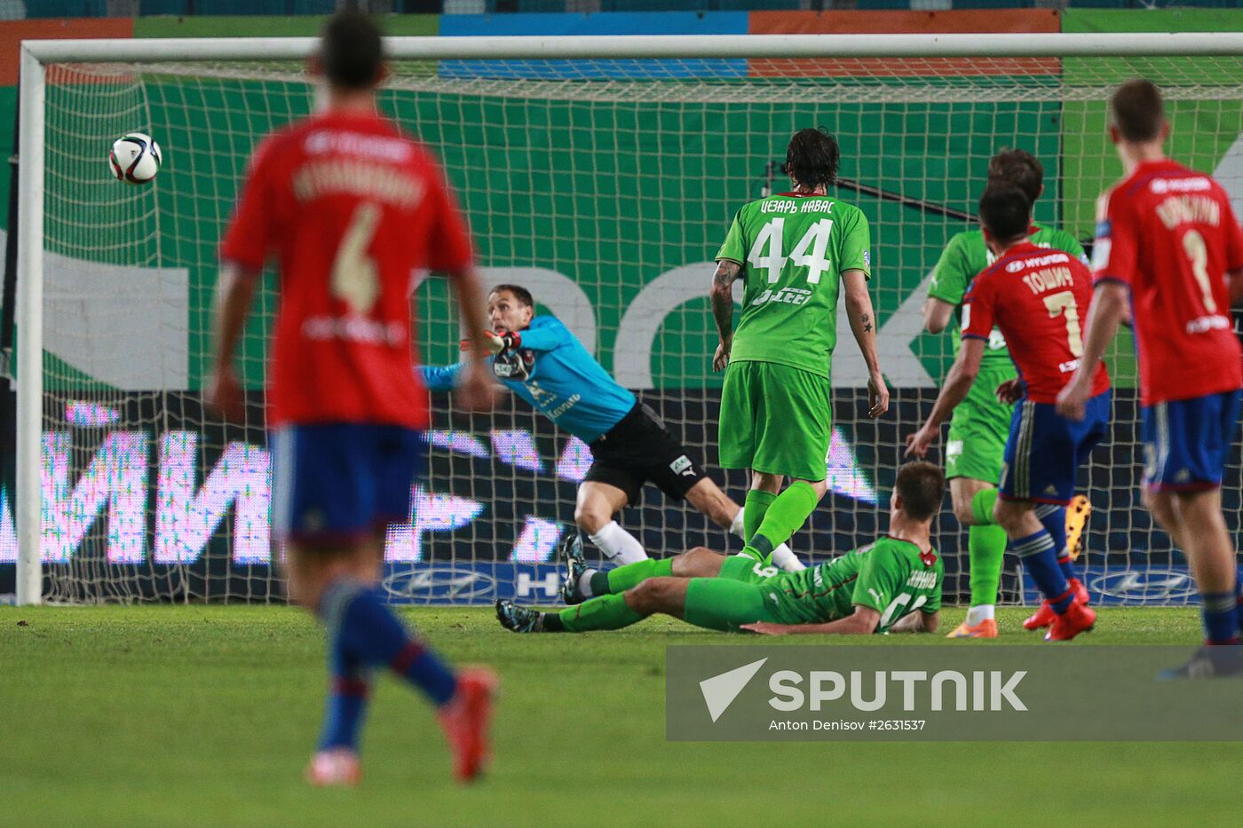 Russian Football Premier League. CSKA vs. Rubin