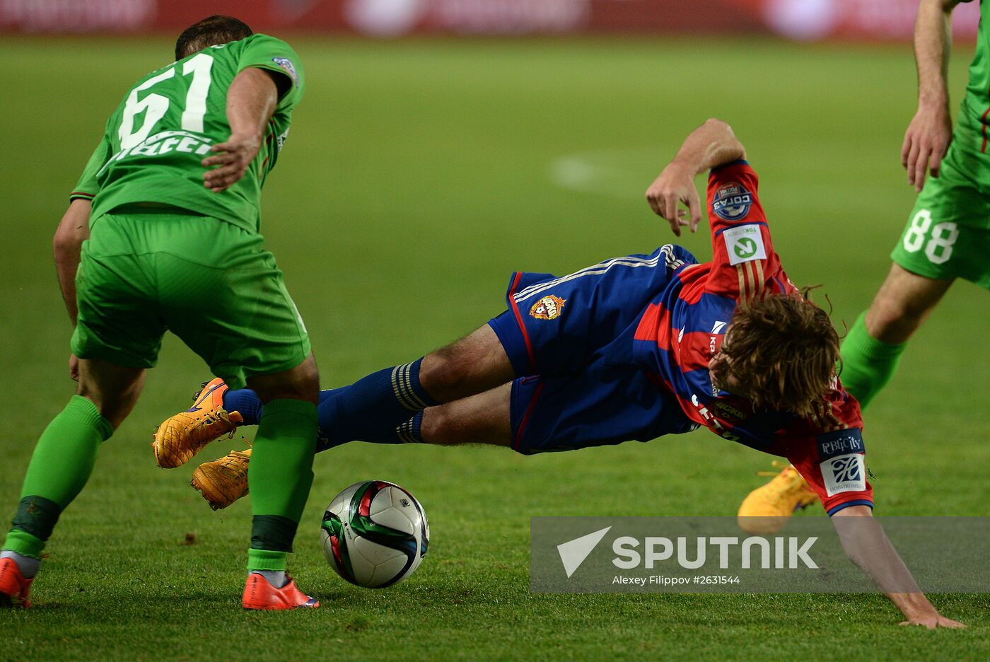 Russian Football Premier League. CSKA vs. Rubin