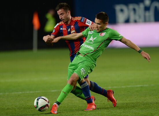 Russian Football Premier League. CSKA vs. Rubin