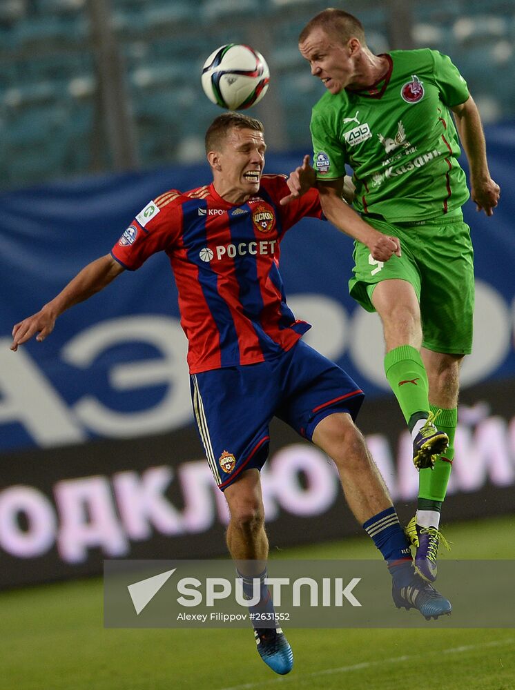 Russian Football Premier League. CSKA vs. Rubin