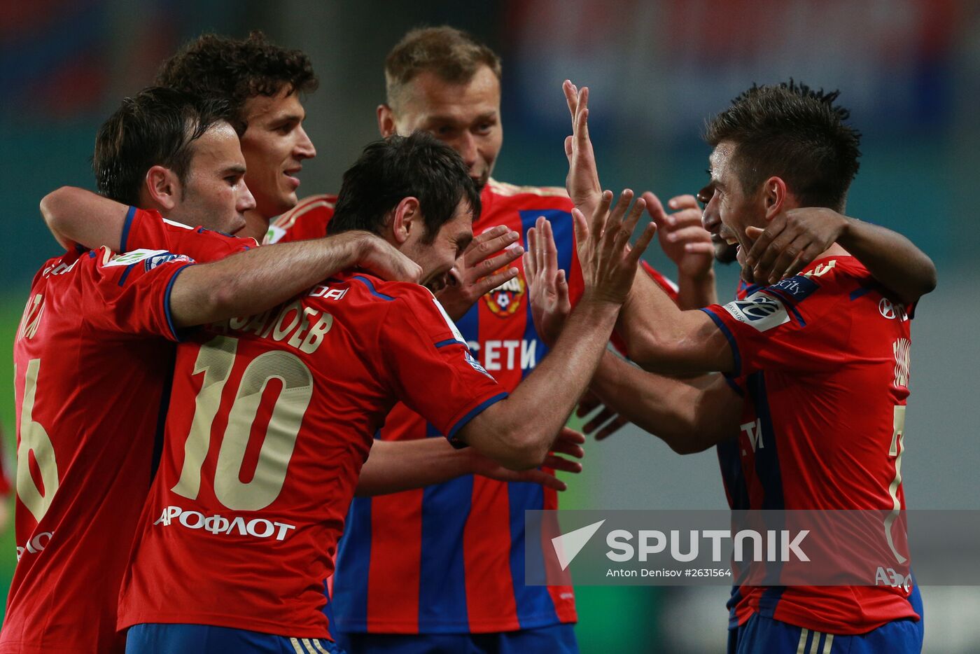Russian Football Premier League. CSKA vs. Rubin