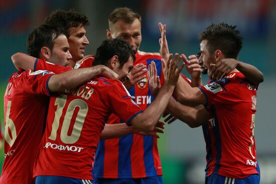Russian Football Premier League. CSKA vs. Rubin