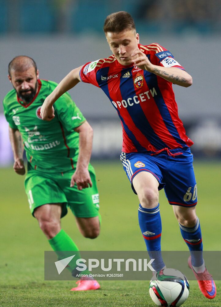Russian Football Premier League. CSKA vs. Rubin