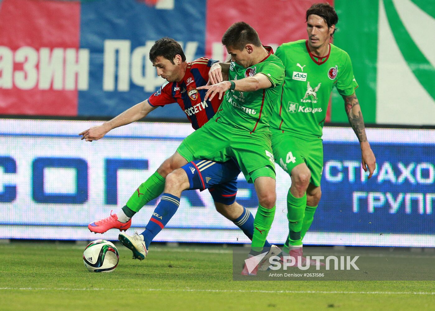 Russian Football Premier League. CSKA vs. Rubin
