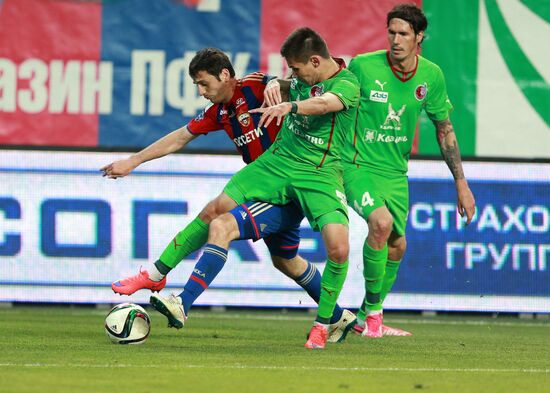 Russian Football Premier League. CSKA vs. Rubin
