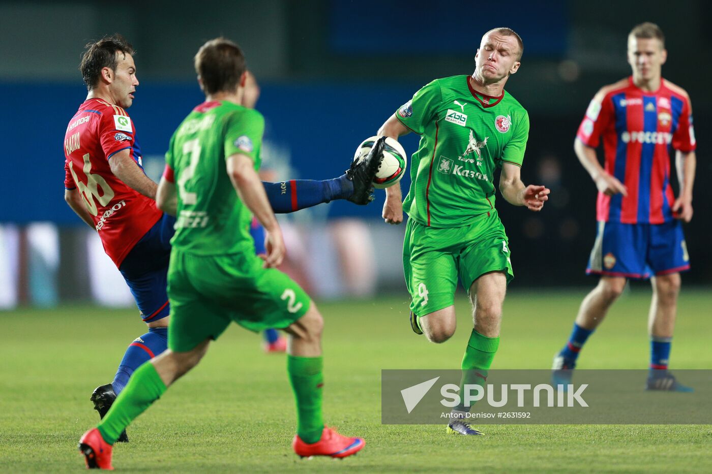 Russian Football Premier League. CSKA vs. Rubin