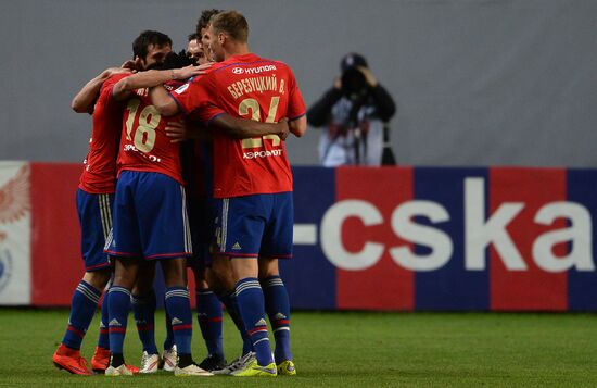 Russian Football Premier League. CSKA vs. Rubin