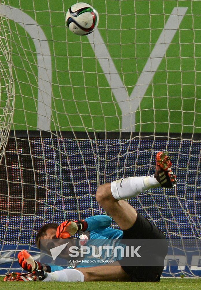 Russian Football Premier League. CSKA vs. Rubin