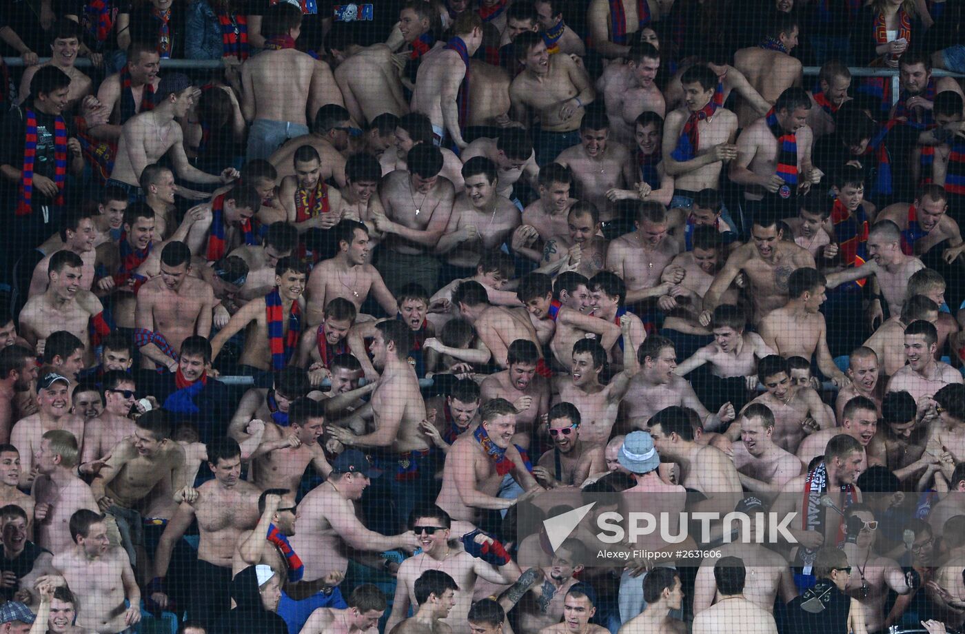 Russian Football Premier League. CSKA vs. Rubin