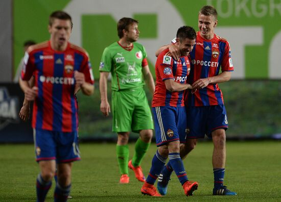Russian Football Premier League. CSKA vs. Rubin