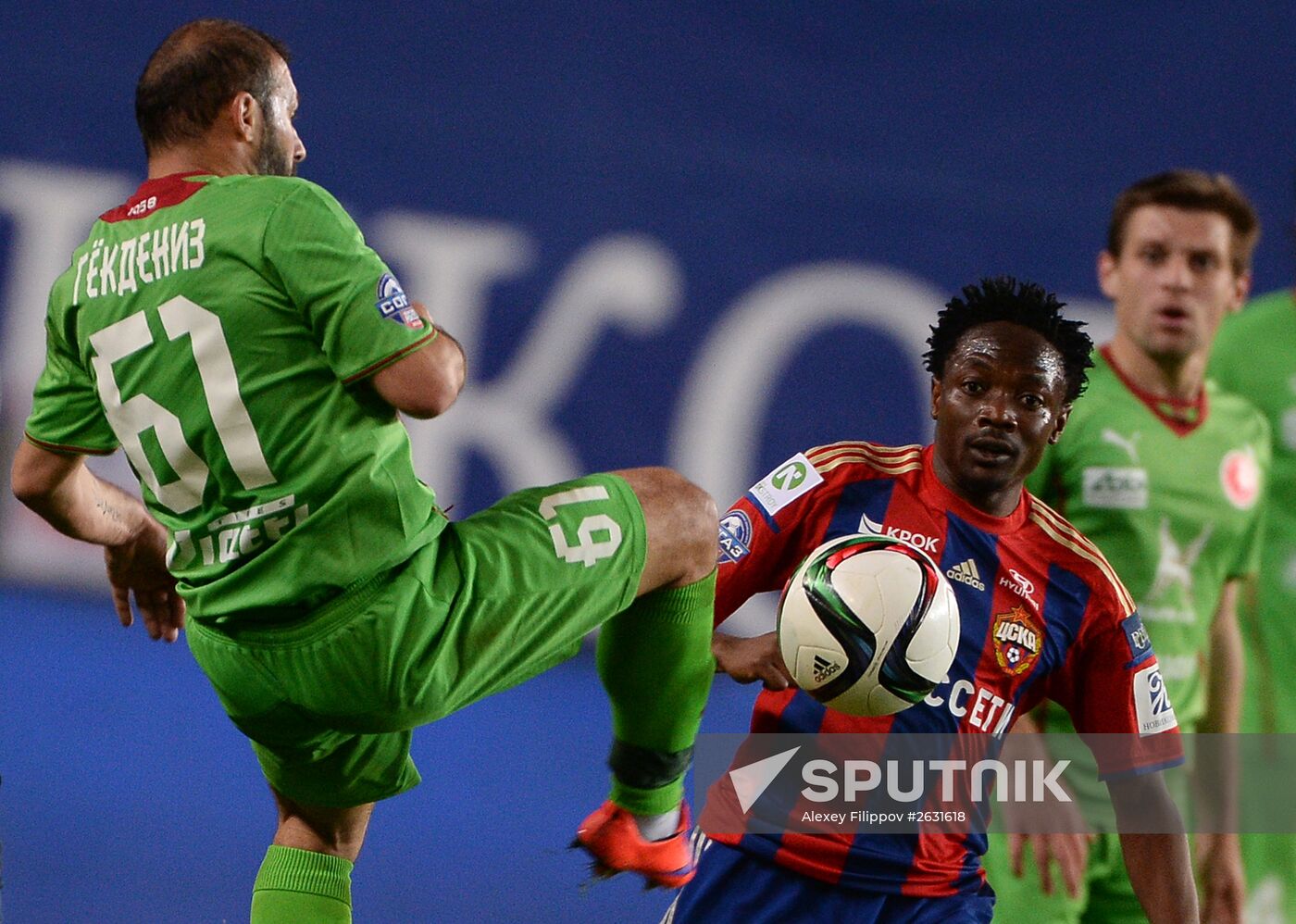 Russian Football Premier League. CSKA Moscow vs. Rubin Kazan