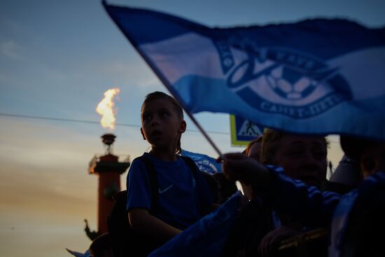 Zenit St. Petersburg football club is 90 years old