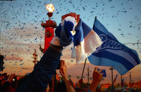 Zenit St. Petersburg football club is 90 years old