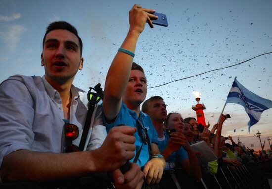 Zenit St. Petersburg football club is 90 years old