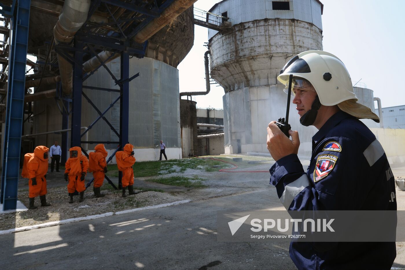 Emergencies Ministry holds exercise in Rostov Region