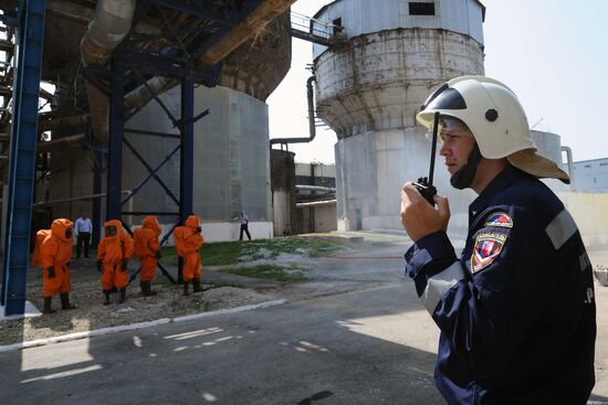 Emergencies Ministry holds exercise in Rostov Region