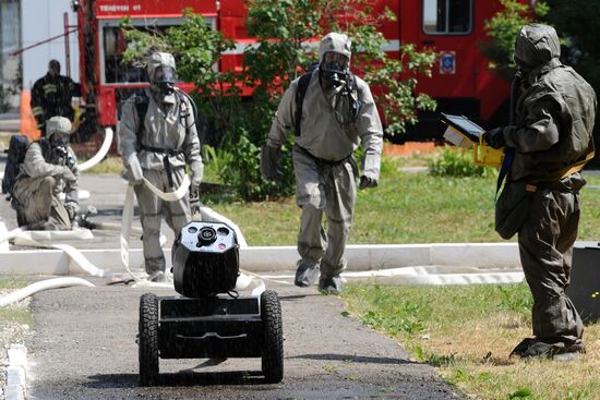 Emergencies Ministry holds exercise in Rostov Region