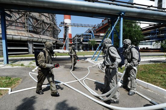 Emergencies Ministry holds exercise in Rostov Region