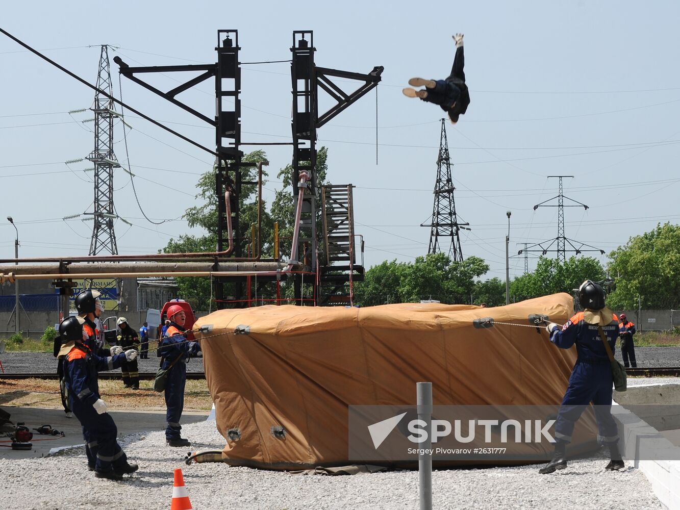 Emergencies Ministry holds exercise in Rostov Region