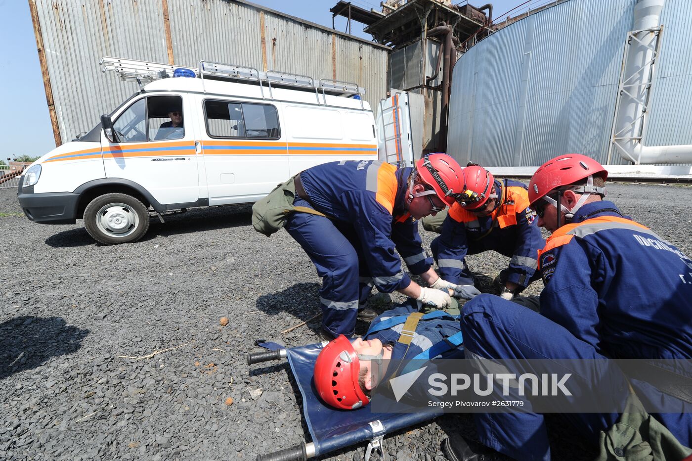 Emergencies Ministry holds exercise in Rostov Region