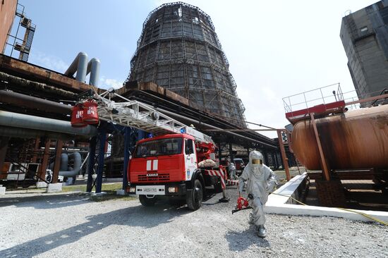 Emergencies Ministry holds exercise in Rostov Region