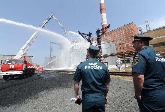 Emergencies Ministry holds exercise in Rostov Region