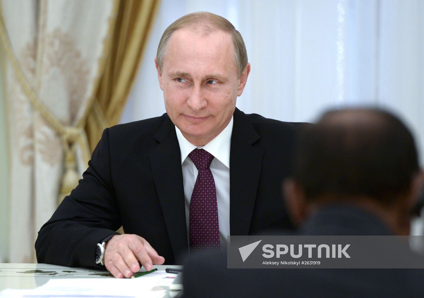 President Vladimir Putin meets with BRICS Security Council Secretaries