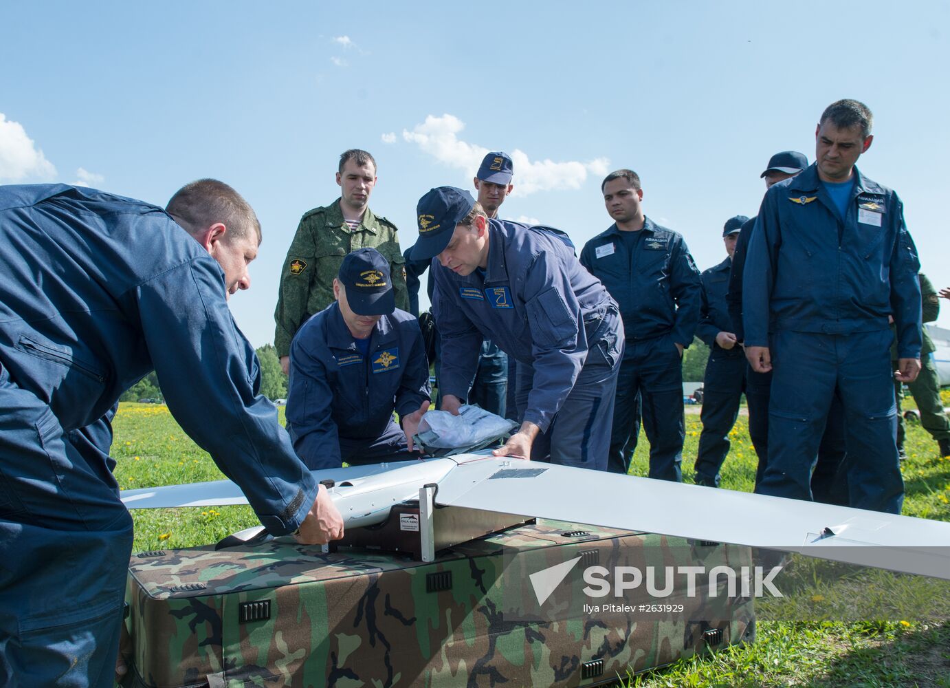 Flight demonstrations by drones