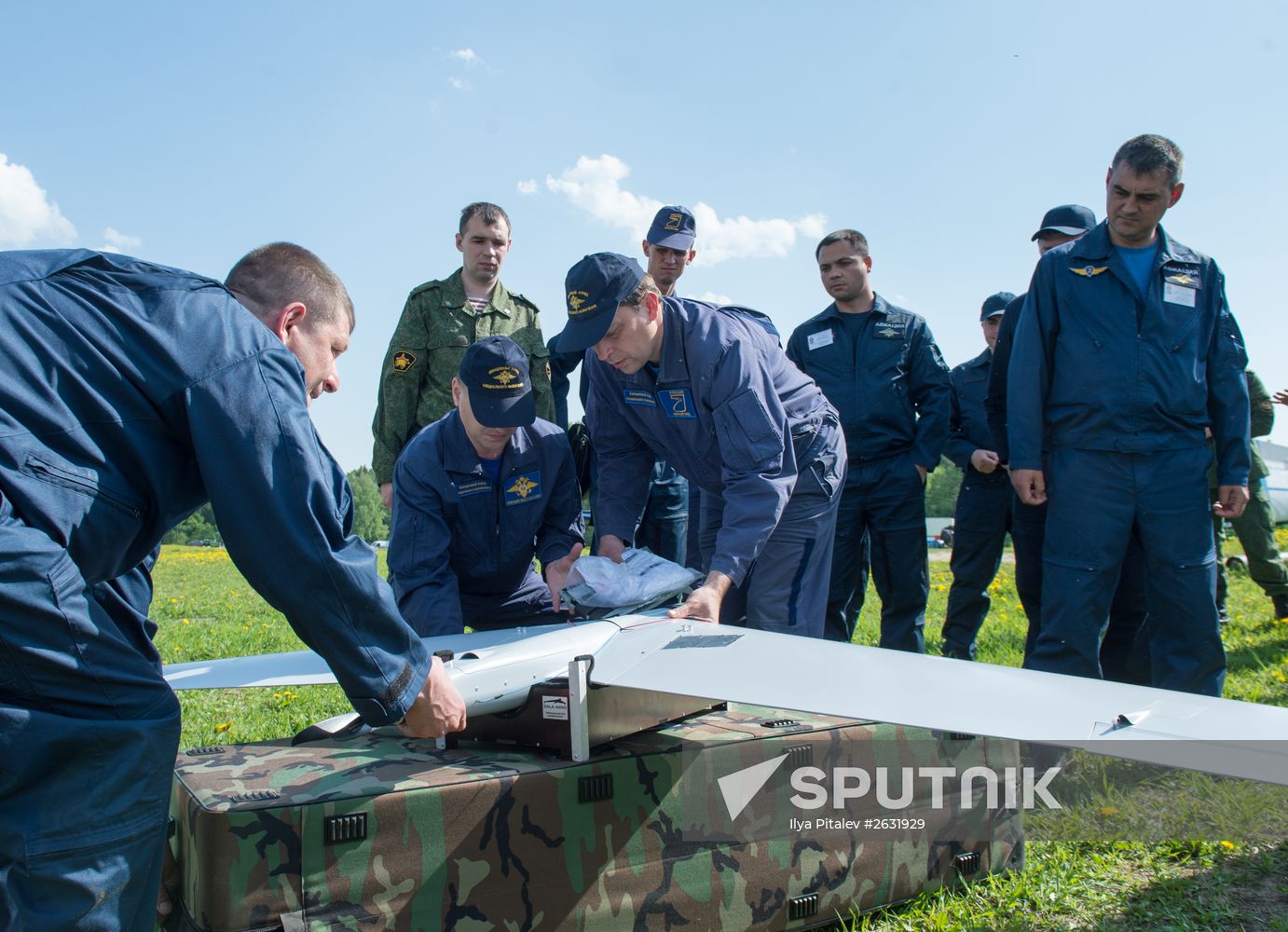 Flight demonstrations by drones