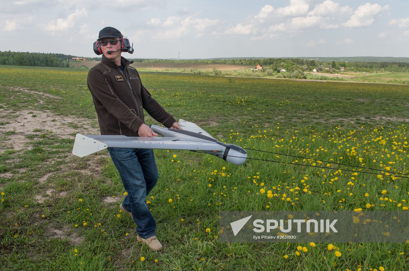 UAV demonstration flights in Moscow region