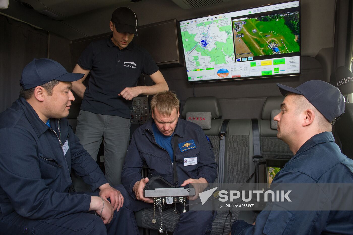 UAV demonstration flights in Moscow region