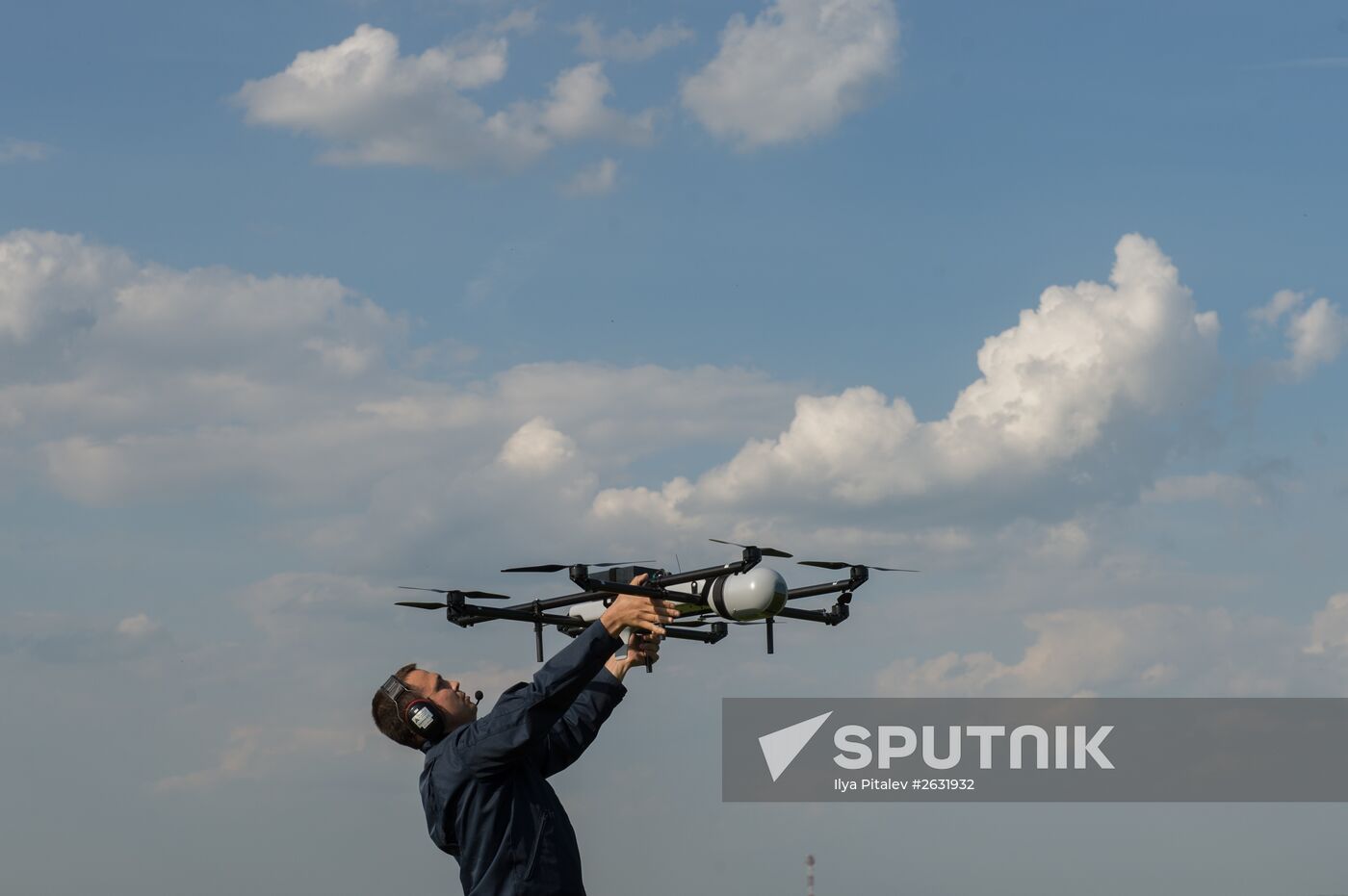 UAV demonstration flights in Moscow region