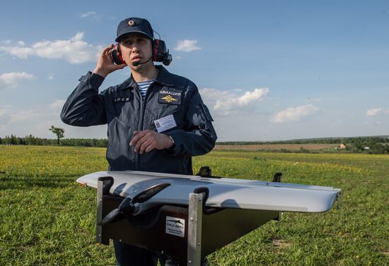 UAV demonstration flights in Moscow region