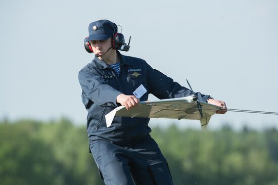 UAV demonstration flights in Moscow region