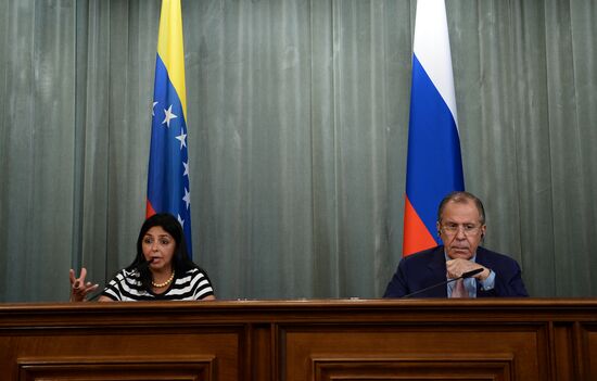 Meeting of foreign ministers of Russia and Venezuela