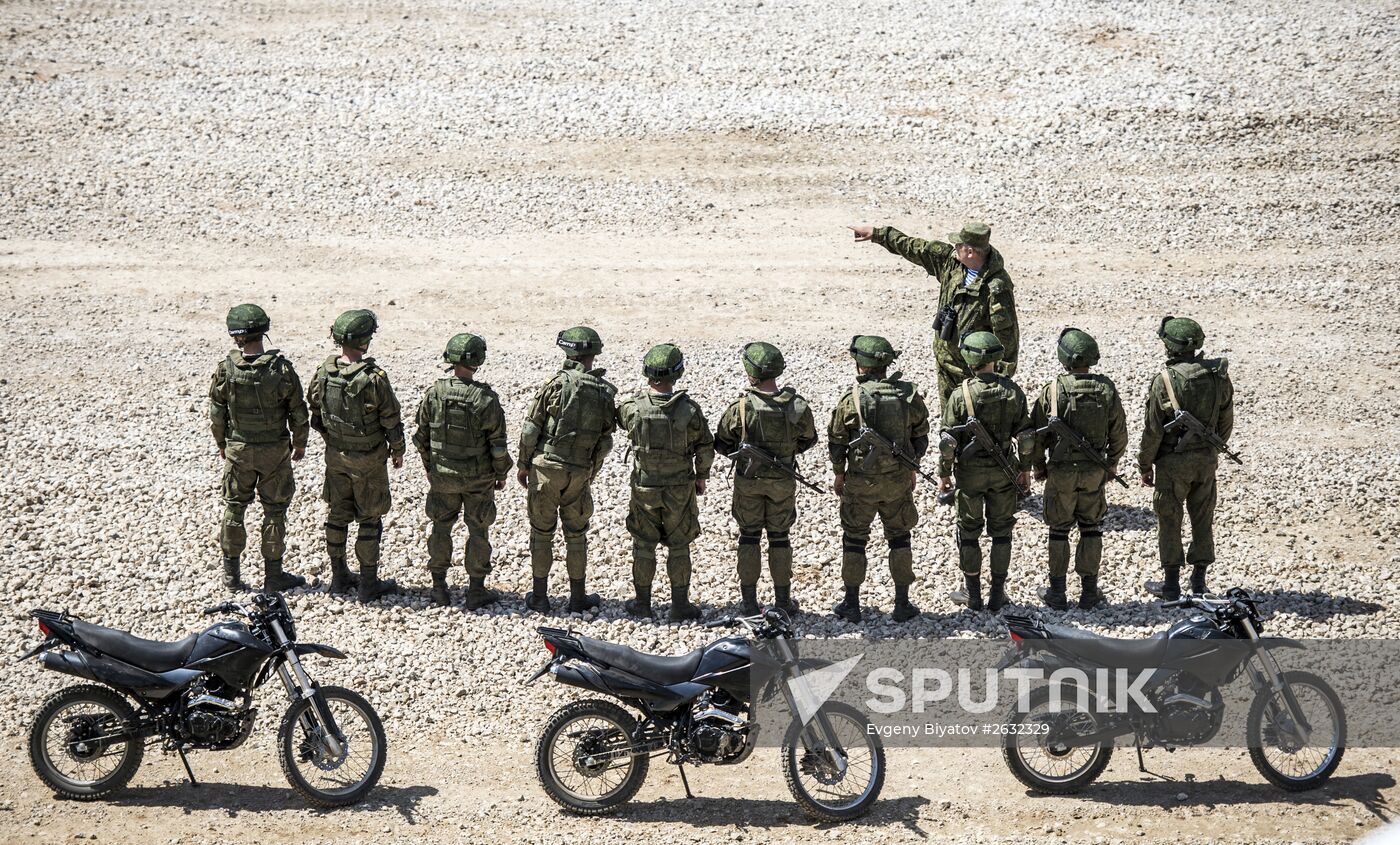 Military equipment displayed in the run-up to Army-2015 international forum