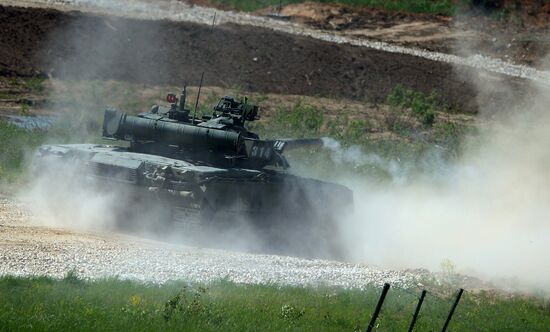 Military equipment displayed in the run-up to Army-2015 international forum