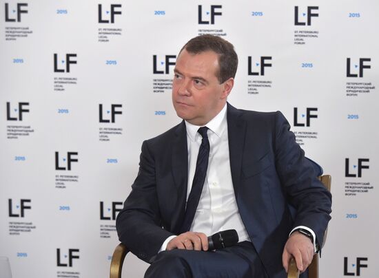Russian Prime Minister Dmitry Medvedev visits Northwestern Federal District