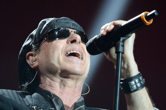 Scorpions perform in Moscow
