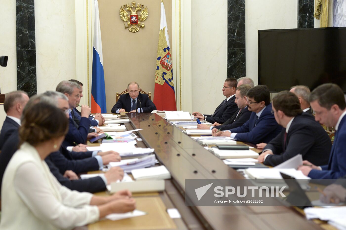 President Vladimir Putin holds ASI Suvervisory Board meeting