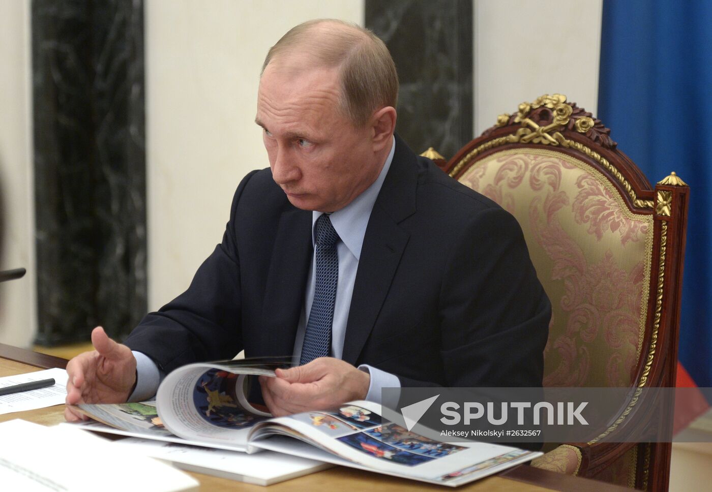 President Vladimir Putin holds ASI Suvervisory Board meeting