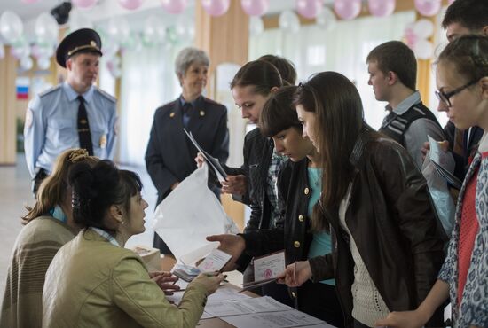 Unified State Exam in Russian language held in Russia