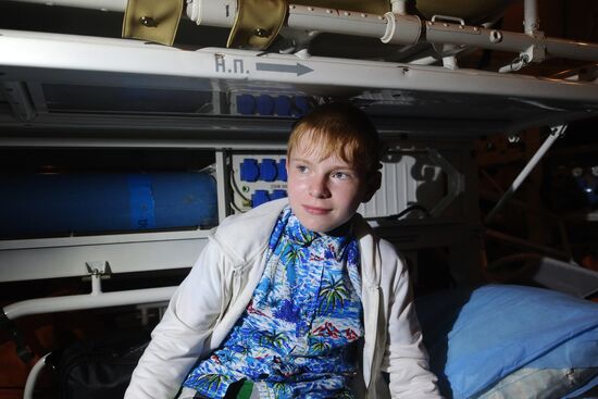 Donbas children sent to Moscow for medical treatment