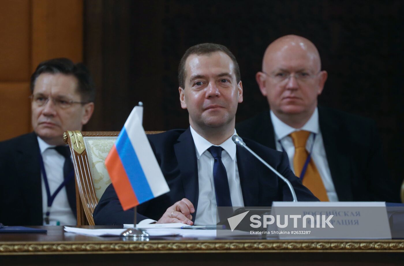 Prime Minister Dmitry Medvedev takes part in meeting of CIS and EAEU heads of governments in Kazakhstan