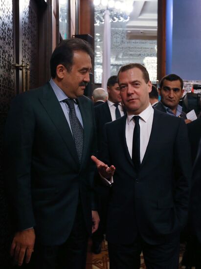 Prime Minister Dmitry Medvedev takes part in meeting of CIS and EAEU heads of governments in Kazakhstan