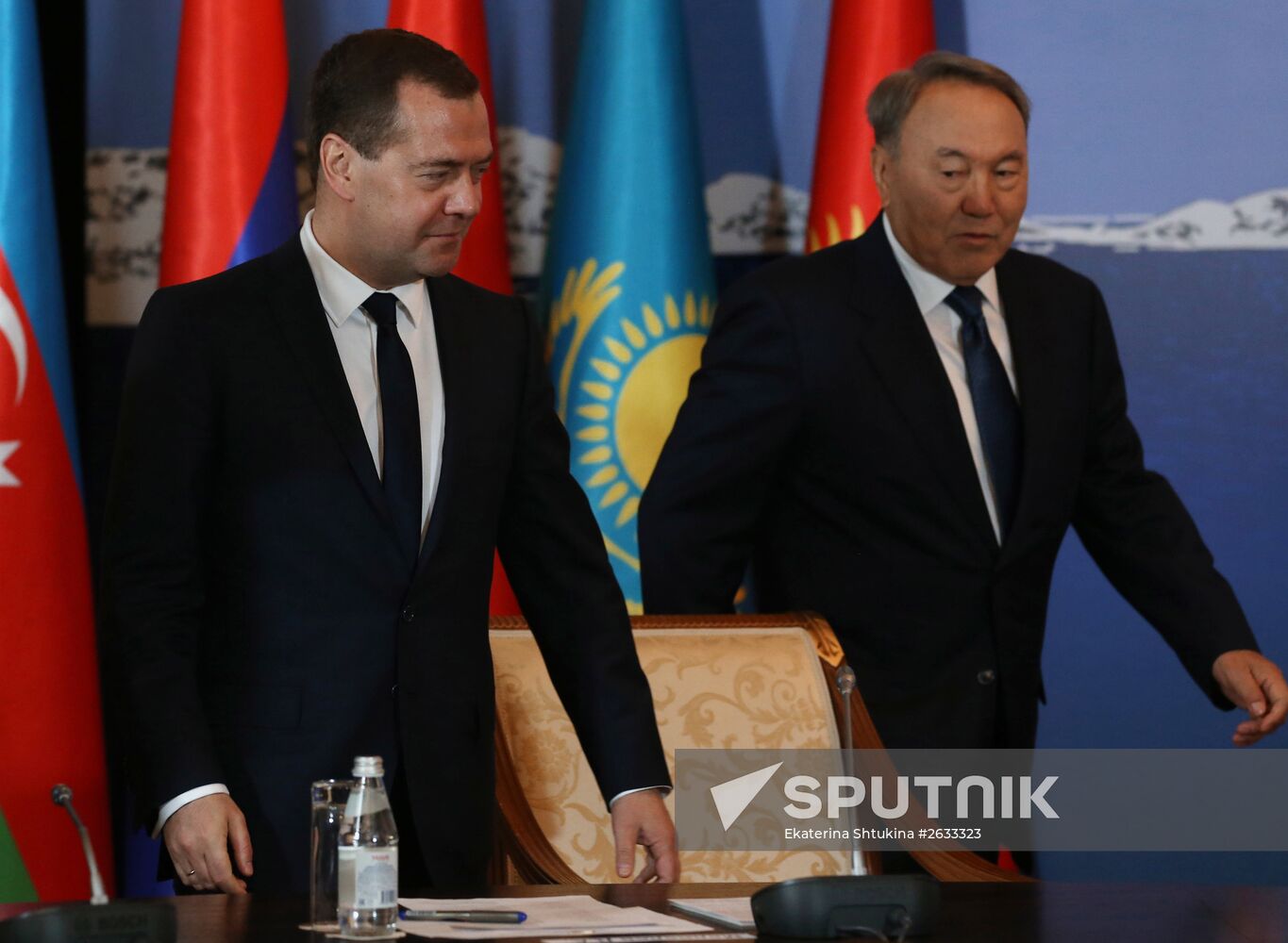 Prime Minister Dmitry Medvedev takes part in meeting of CIS and EAEU heads of governments in Kazakhstan
