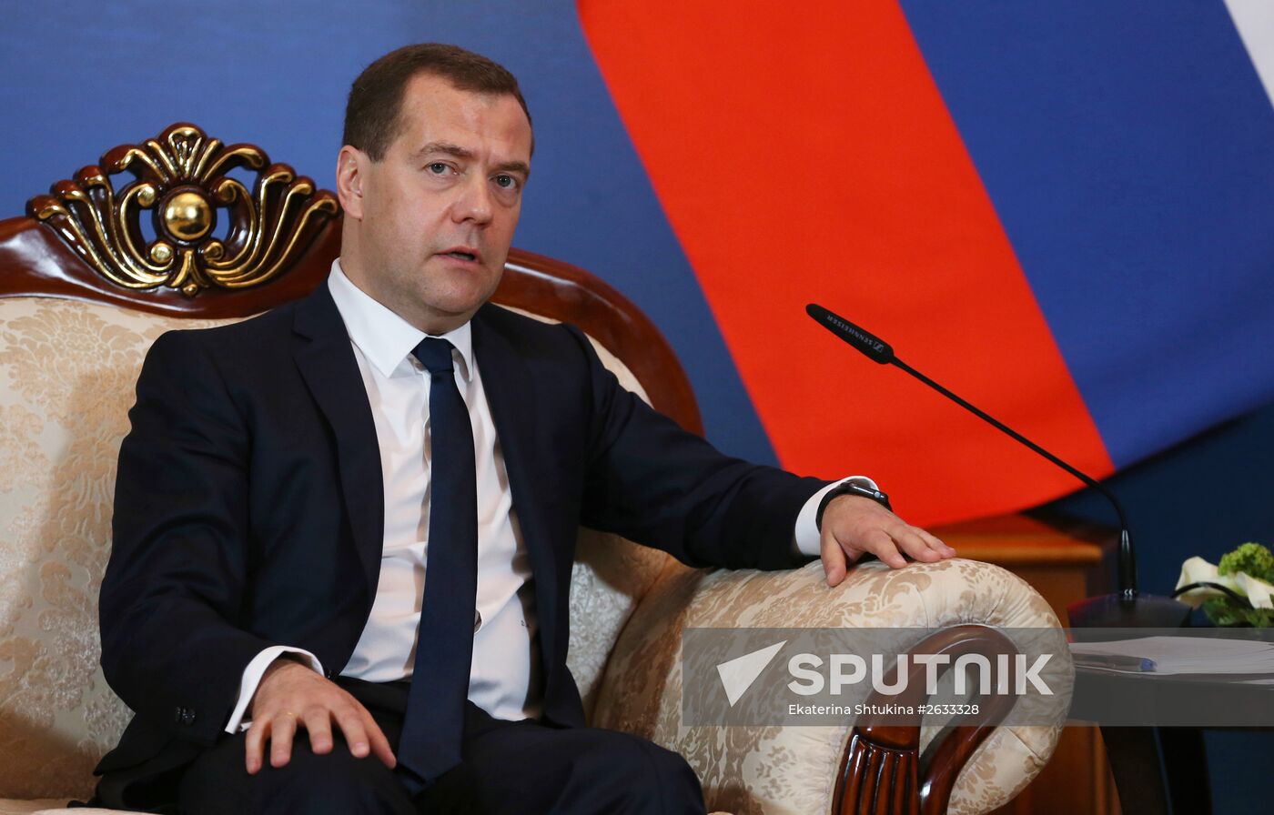 Prime Minister Dmitry Medvedev takes part in meeting of CIS and EAEU heads of governments in Kazakhstan