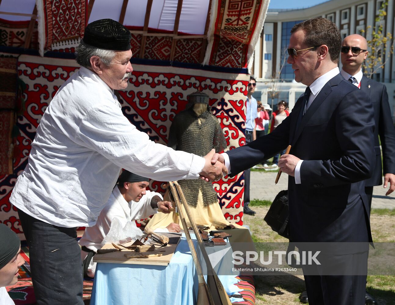Prime Minister Dmitry Medvedev takes part in meeting of CIS and EAEU heads of governments in Kazakhstan
