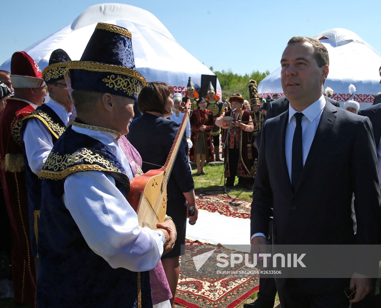 Prime Minister Dmitry Medvedev takes part in meeting of CIS and EAEU heads of governments in Kazakhstan